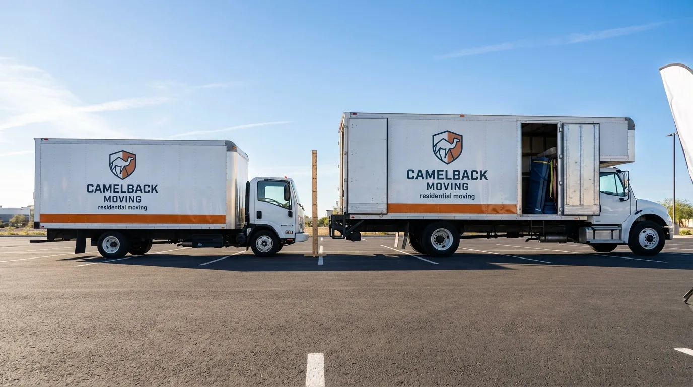 Moving truck size capacity guide in Eatonton